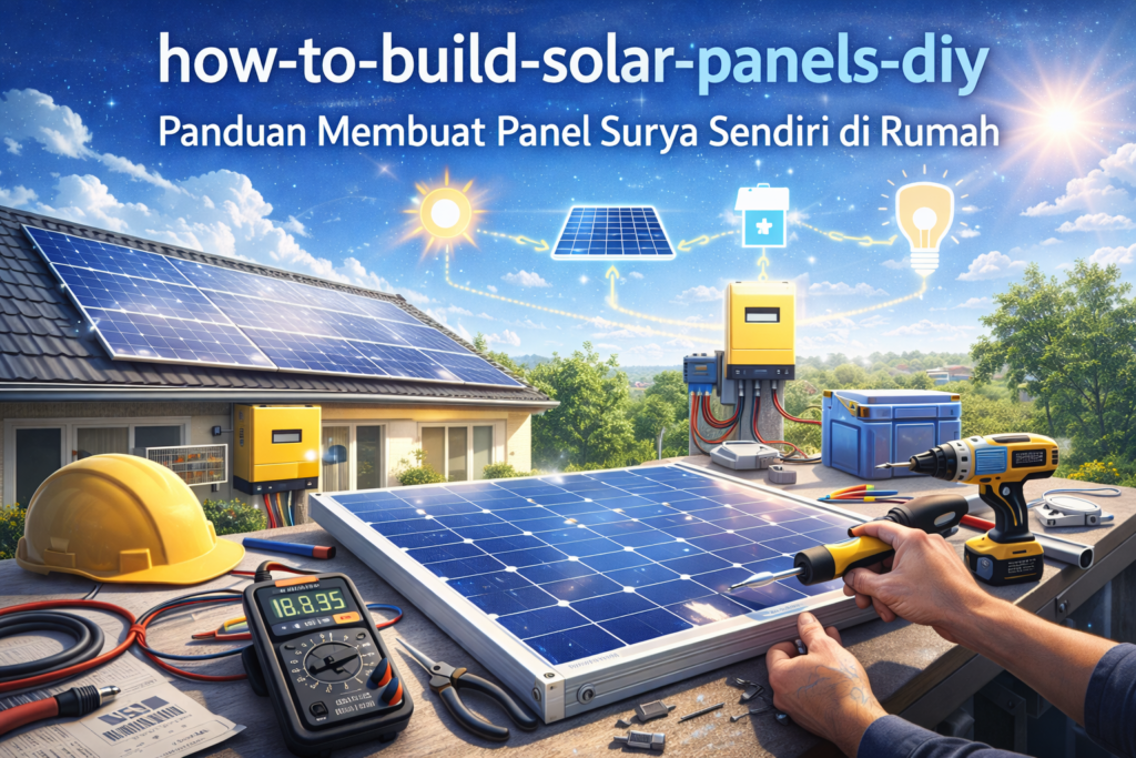 Cara Membuat Panel Surya untuk Kebutuhan Listrik Rumah